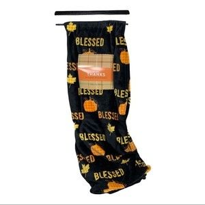 Give thanks luxe plush Throw / Blanket COZY.